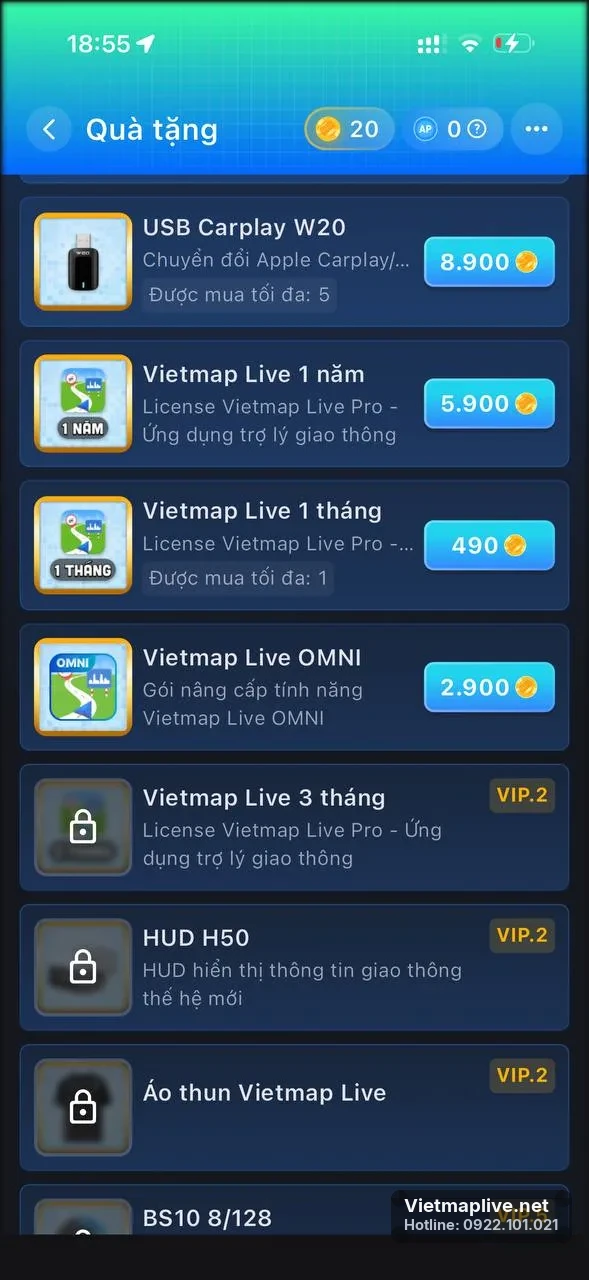 Khám phá vòng quay VietMap Live để nhận phần thưởng hấp dẫn