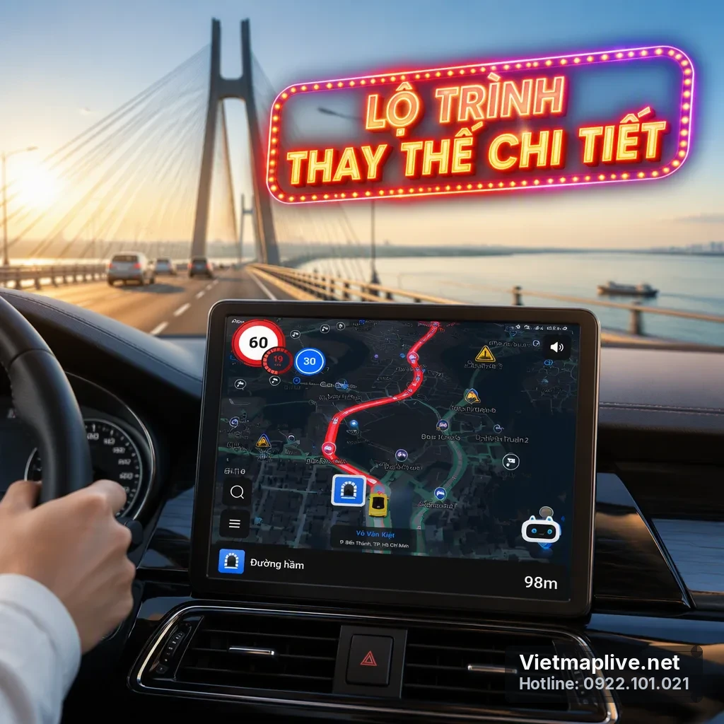 CẬP NHẬT DỮ LIỆU ĐIỀU CHỈNH GIAO THÔNG TẠI CẦU TRÀN THẠCH NHAM