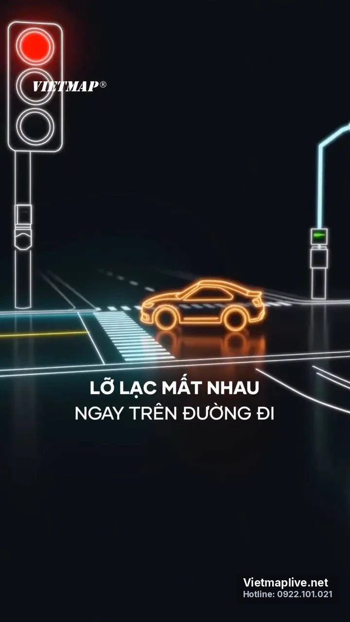 Hình ảnh tính năng theo dõi vị trí trong nhóm trên bản đồ VietMap Live