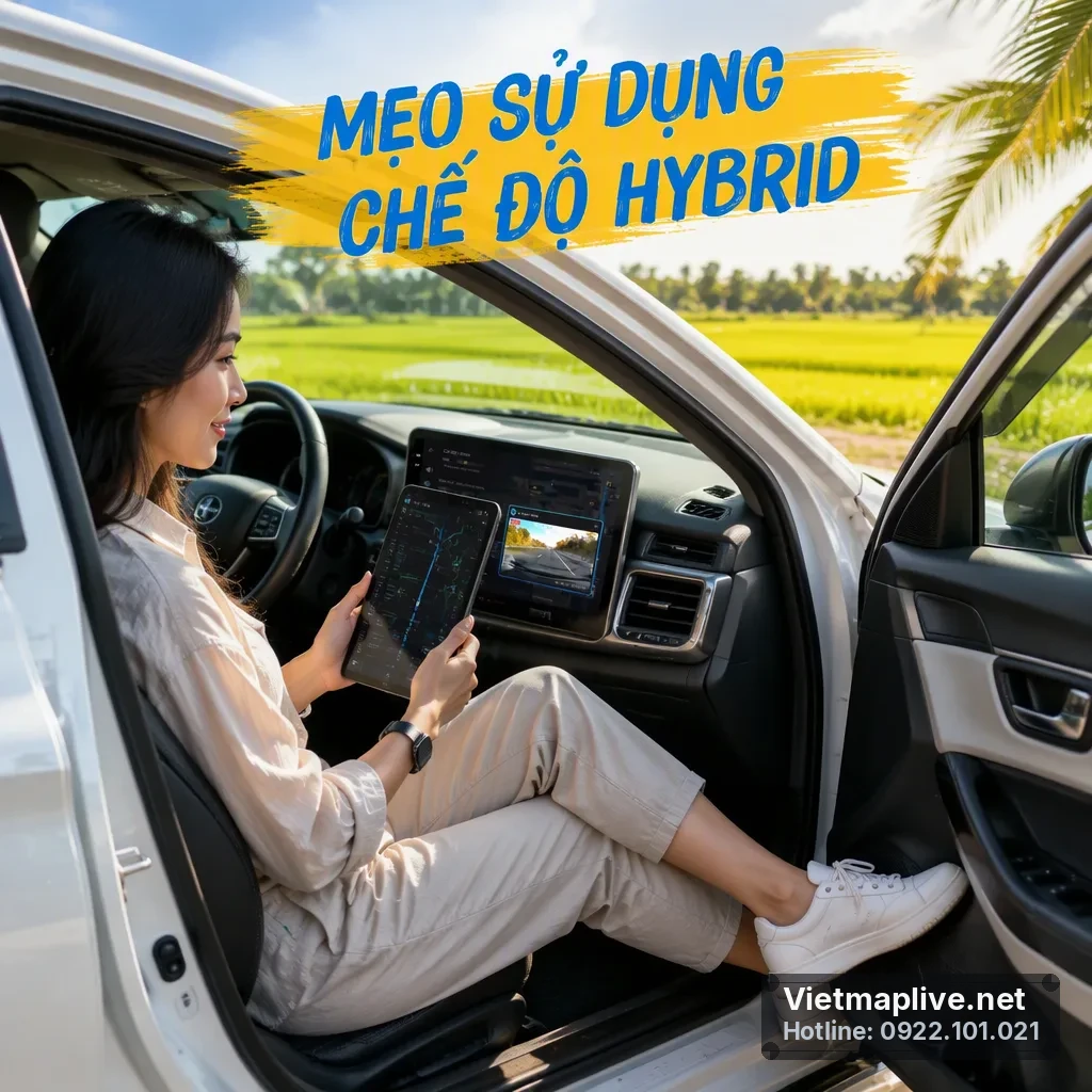 Mẹo sử dụng chế độ Hybrid của VietMap Live